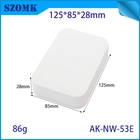 porcelana ABS Plastic Network Project Box Box IoT Sensor PCB Junction Box AK-NW-53E 125*85*28 mm fabricante