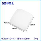 China AK-NW-104 Netzwerkausrüstung Elektrische Abs Plastikbox Lotus steingeformte Hülle 98*98*40 mm Hersteller