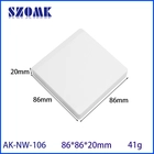 China AK-NW-106 Leichtes Kunststoffsensor-Kompakt-IoT-Kunststoffgehäuse für Leiterplatten 86*86*20 mm Hersteller