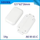 Китай AK-W-65C Project Box Pole Pole Polling Plastic Electronics Flange Круглые трубы для настенного винта 121*62*26 мм производителя