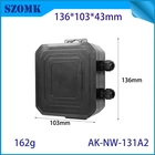 Chine AK-NW-131 Pipeline Moup Mount Bride IoT Capteur Câble Câble Connexion Connexion Boîte de jonction 136 * 103 * 43 mm fabricant