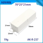 Китай 70*25*21 мм AK-R-237 Мониторинг домашней безопасности Портативный светильник Крышка батарейного отсека Wi-Fi Беспроводной корпус ABS для датчика двери, окна производителя