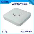 Cina Custodia in plastica di rete di fornitura di fabbrica SZOMK per scatola rotonda elettronica AK-NW-66 produttore