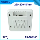 Cina SZOMK Wifi gateway gsm scatola di plastica Custodia per router wireless per dispositivo elettronico iot AK-NW-66/220*220*44mm produttore