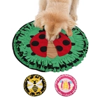 porcelana Alfombrilla para olfatear para mascotas, alfombrilla para juegos de actividades de olfateo, rompecabezas de alimentación interactivo, alimentador lento para cachorros, gatos, conejos, almohadillas para olfatear para mascotas fabricante