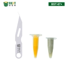الصين BST-67 Sliver Paste Blade Set 0.01mm Miv for LCD Line Repair Dare File الصانع
