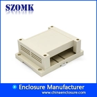 China 115 * 90 * 41 mm SZOMK Hoogwaardige kunststof ABS Din Rail Elektronische PLC-besturingseenheid behuizingsdoos / AK80006 fabrikant