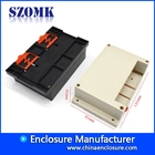 中国 DIY定制din导轨外壳用于电子仪器箱AK-P-07 118x78x2​​4mm 制造商