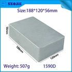 China 1590D  188*120*56mm  Aluminum Metal Stomp Box Case Enclosure Guitar Effect Pedal manufacturer
