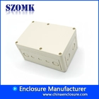 中国 180 * 125 * 90ミリメートルSZOMK ABSプラスチック筐体PCBデザインジャンクションボックス/ AK-01-10のための防水プラスチックプロジェクトボックス電子ケース メーカー