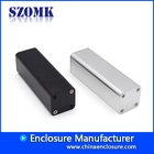 中国 32 * 32 * 100高品质小型定制手持电子pcb铝壳散热器挤出外壳 制造商