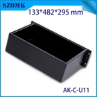 porcelana 3U Extrusion Aluminum Panel 19 rack mount chassis 3u box U11 fabricante