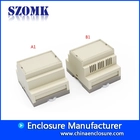 China 72 * 87 * 60mm Muurbevestiging Elektronische Plastic behuizing ABS Behuizing Instrument Behuizing PCB behuizing Din Rail Box / AK80003 fabrikant