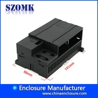 China ABS plastic enclosure din rail enclosure box din cabinet for electronics 141*88*62mm manufacturer