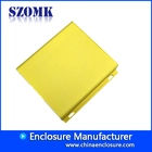 중국 Aluminum Extruded Enclosure Explosion Proof Instrument Housing Black Power Supply Box 제조업체