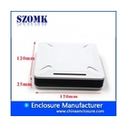 الصين SZOMK new desgin plastic enclosure WIFI Box electronics network case AK-NW-05 120 * 120 * 25 mm الصانع