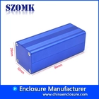 Chine Boîtier en aluminium extrudé personnalisé d'inverseur pour boîtier électronique en aluminium électronique AK-C-C70 80 * 32 * 29mm fabricant