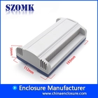 China Din rail enclosure abs plastic profile box electronic junction for PCB AK-DR-56 193*112*56mm manufacturer