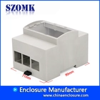 중국 Guangdong high quality abs plastic din rail 90X71X62mm industrial junction box manufacture/AK-DR-63 제조업체