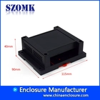 China Hochwertiges ABS-Kunststoff-DIN-Schienengehäuse von SZOMK / AK-P-01 / 115x90x40mm Hersteller