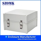 الصين IP65 يتوقف ماء الضميمة البلاستيك مربع الالكترونيات szomk لوحة الدوائر البلاستيكية جهاز تقاطع الإسكان 280 * 280 * 180 ملليمتر AK-02-25-JK يتوقف البلاستيك حالة السكن المعدات للماء الصانع