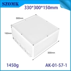 الصين IP66 330*300*150 مم مقاوم للماء الجدار البلاستيكي التثبيت صندوق تقاطع AK-01-57-1 الصانع