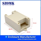 China Industrial din rail plc junction box abs plastic housing control box custom plastic enclosure fabrikant