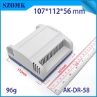 중국 새로운 디자인 스마트 홈 전기 DIN 레일 악기 상자 AK-DR-58 제조업체