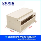 الصين PLC Encsorue مع تصاعد الدين السكك الحديدية للسيطرة الصناعية AK-P-34 179 * 108 * 82mm الصانع
