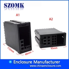China Kunststoffschiene Elektronik Instrumentenkoffer Wandhalterung Kunststoff Schaltkasten / AK-DR-52/112 * 95 * 48mm Hersteller