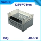 porcelana Caja de proyectos de plástico DIN RAIL Caja PLC Caja de distribución AK-P-37 fabricante