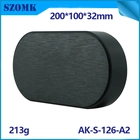 Chine Cas de boîtier de boîtier de PCB en plastique Boîtier de batterie boîtier de boîtier PCB Boîtier de boîtier ABS AK-S-126 fabricant