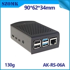 Cina Cassa Raspberry Pi 4 con ventilatore e dissipatore di calore Miglior raffreddamento per zero w fotocamera ARGON Cappello passivo SATA One Box Addroader AK-RS-06A produttore
