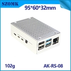 الصين Raspberry Pi 4 Rack Mount Case أفضل تبريد للنموذج السلبي B بالتبريد Hate Hat Zero Cluster 3 Camera AK-RS-08 الصانع