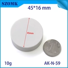 Chine Boîtier en plastique personnalisé SZOMK de 45 x 56 mm à jonction ronde sur rail DIN fabricant