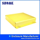 Cina Scatola di giunzione in alluminio metallico SZOMK per montaggio a parete per PCB AK-C-A5 32 * 155 * 155mm produttore