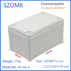 China Großhandel abs Kunststoff IP66 wasserdichte Box Elektrogehäuse für AK-AG-04 130 * 80 * 71mm Hersteller