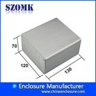 porcelana Caja industrial de aluminio para suministros electrónicos de szomk con 70 (H) x120 (W) xfree mm fabricante