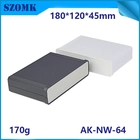 China Box Router Gehäuse 180 * 120 * 45mm Kunststoff Elektronik Fernbedienungsnetzwerk Gehäuse Kunststoffkoffer Hersteller
