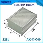Китай custom industries extruded aluminum enclosures for electronics AK-C-C40 50*91*110mm производителя