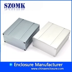 Cina scatole di estrusione di alluminio personalizzate palmari elettriche per pcb AK-C-B76 41 * 89 * 90mm produttore