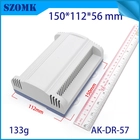 중국 electronic box enclosure din rail enclosure ABS plastic for electronic device 150*112*56 mm 제조업체