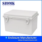 中国 铰接式防水仪表外壳，用于pcb电子设备外壳310 * 200 * 185mm szomk IP65密封塑料接线盒AK-01-46 制造商