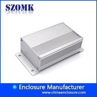 China venda quente ip extrudado de alumínio personalizado eletrônico 54 perfil gabinete para pcb AK-C-B17 fabricante