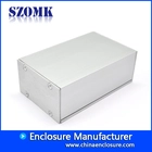 China gabinete de controle de alumínio anodizado industrial para pcb AK-C-B79 46 * 70 * 100mm fabricante