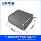 Cina scatola di distribuzione di estrusione recinzione bordo di alluminio del metallo per la personalizzazione elettronica produttore