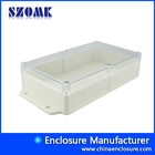 China China kostengünstige IP68 OEM wasserdichte Gehäuse für den Außenbereich elektrische mit transparenter Abdeckung AK10024-A2 282 * 142 * 60mm Hersteller