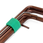 China Colorful nylon cable tie hook and loop cable ties wire and cable management strip manufacturer