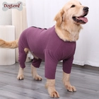 China Langarmhund-Hunde-Chirurgie-Wiederherstellungsanzug-Overall Anti-lecken Bauchwundschutz-E-Collar-Alternative nach der Chirurgie tragen Haustier-Jumper Hersteller