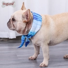 China Haustierkühlung Bandanas mit Kristallen Sommer Hund Kühle Hals Kopf Band Bandana Hersteller